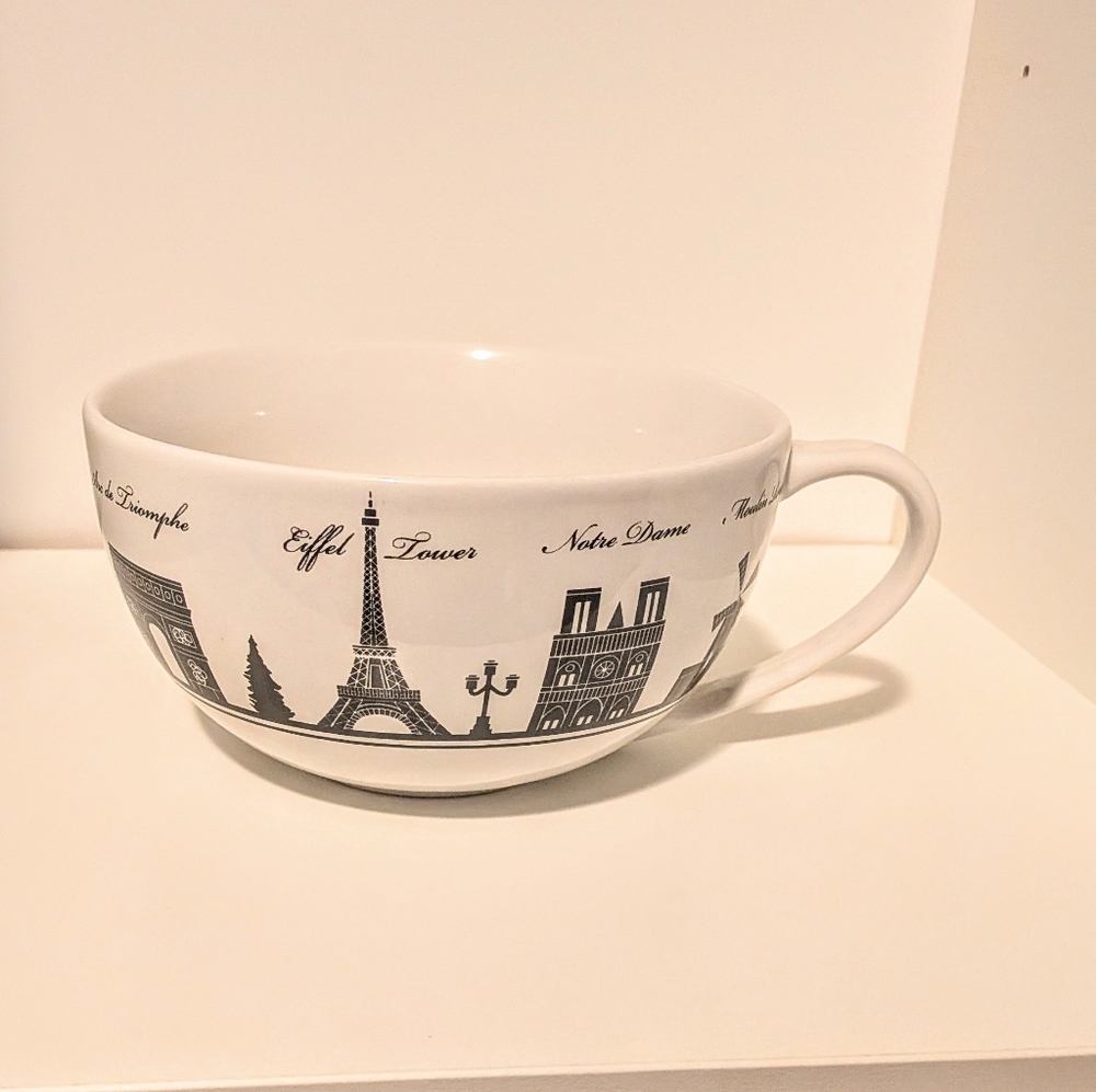 World Architecture White Latte Cappuccino Mug